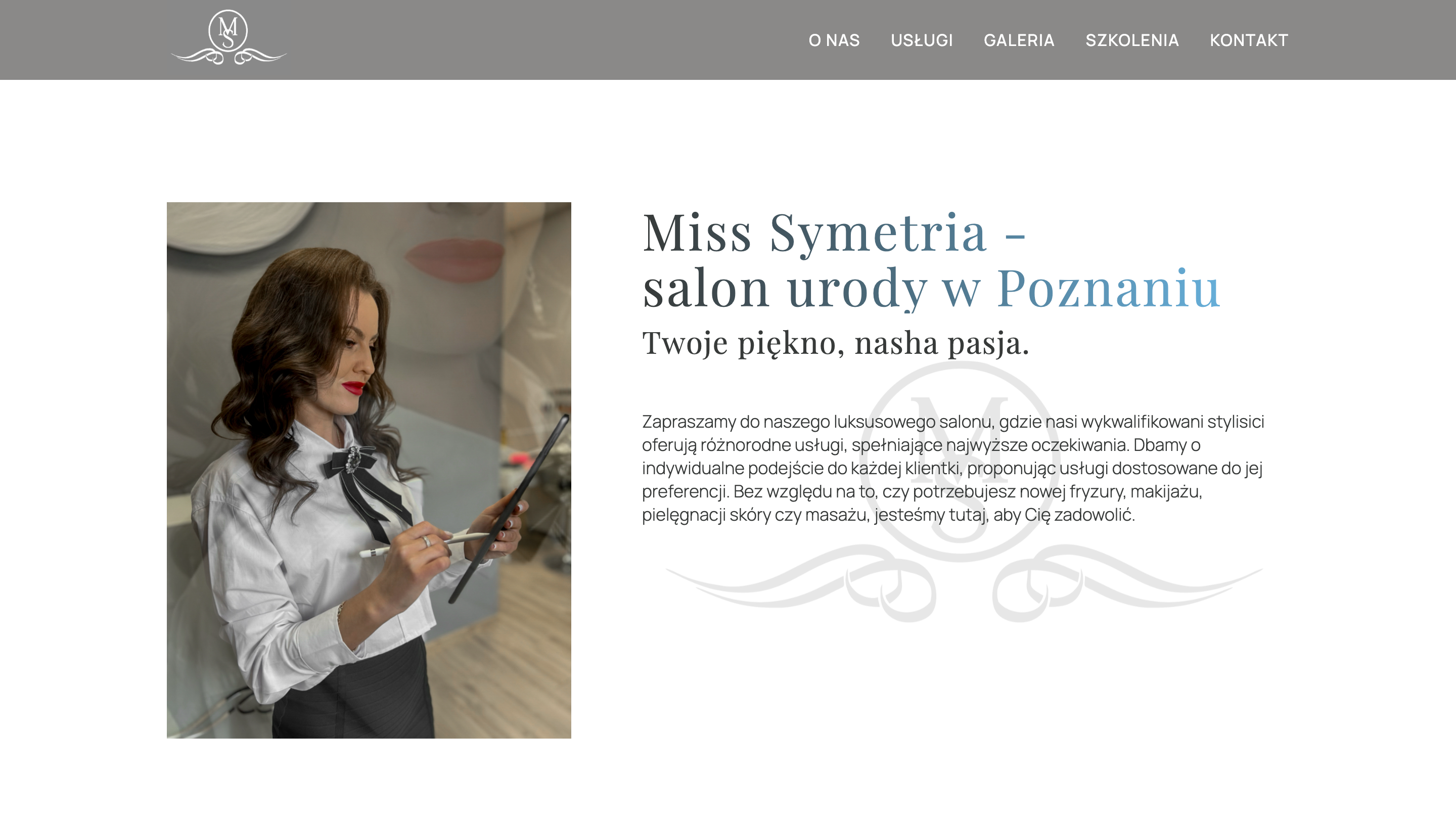 Website design and coding with HTML and SCSS