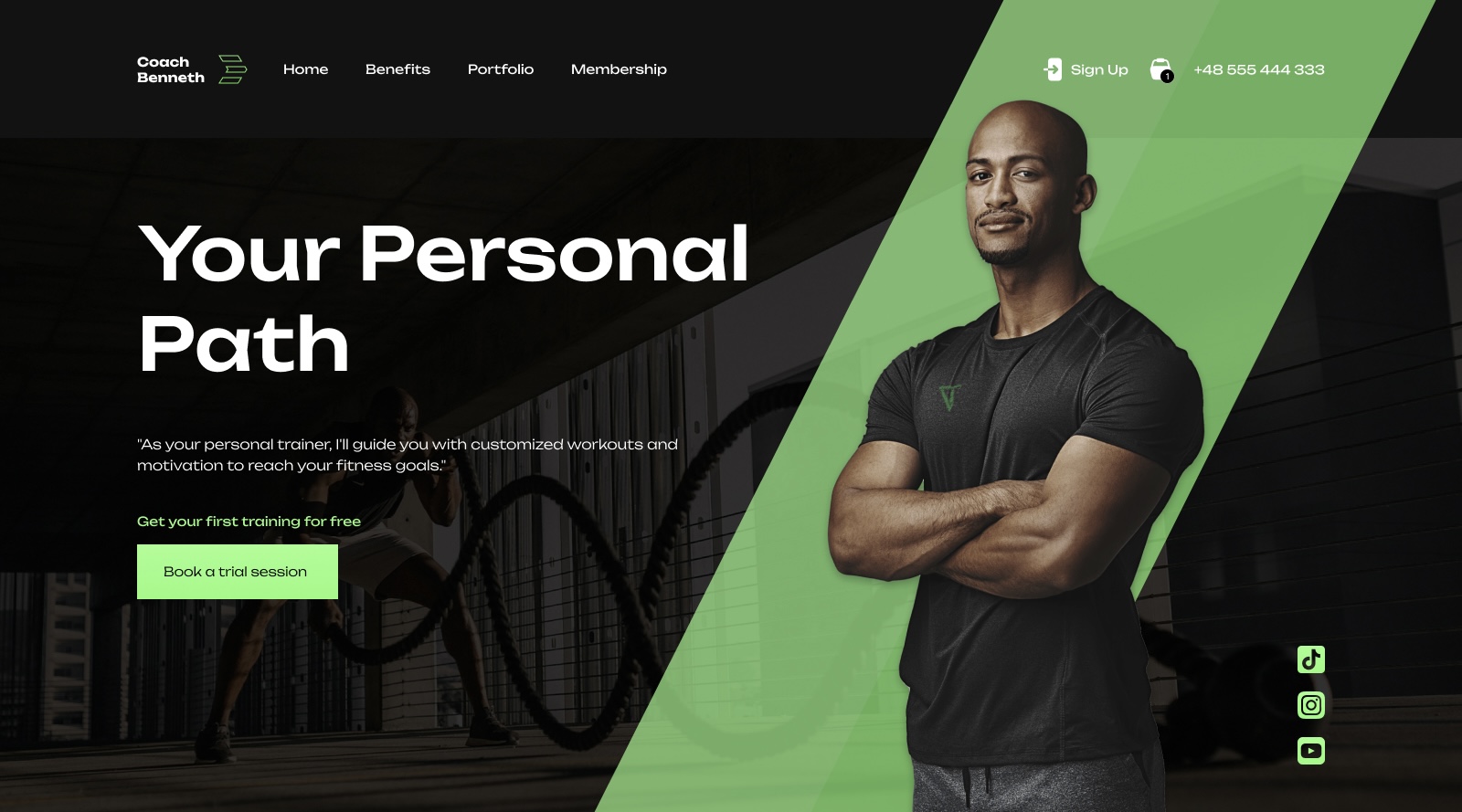 React application design